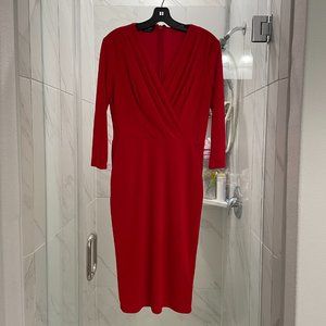 Bebe Dress in Red Size M
